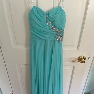 Strapless Prom Dress